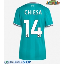 Maglie da calcio Liverpool Federico Chiesa #14 Terza Maglia Femminile 2025-26 Manica Corta